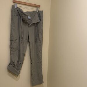 Columbia Women's Cargo Pants |Columbia City Slikerz Roll-Tab Pants Size 14